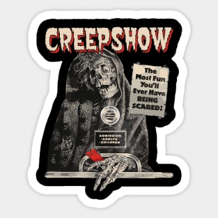 Creepshow redesigned poster Sticker